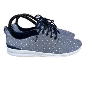 Skechers Bobs Memory Foam Woman's Size 9 Polka Dot Casual Sneakers Shoes